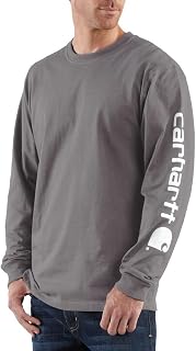 Carhartt Herren Signature Sleeve Logo Langarm T-Shirt T-Shirt (1er Pack)