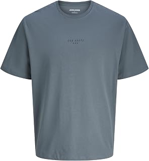 JACK & JONES Men's Jjkenji Tee Ss Crew Neck Jjkenji Tee SS Crew Neck (Pack of 1)
