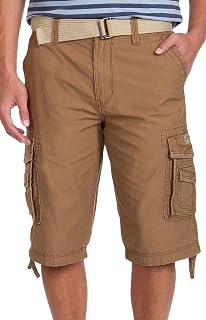 UNIONBAY Survivor Belted Cargo Short-Reg and Big & Tall Sizes Shorts Men