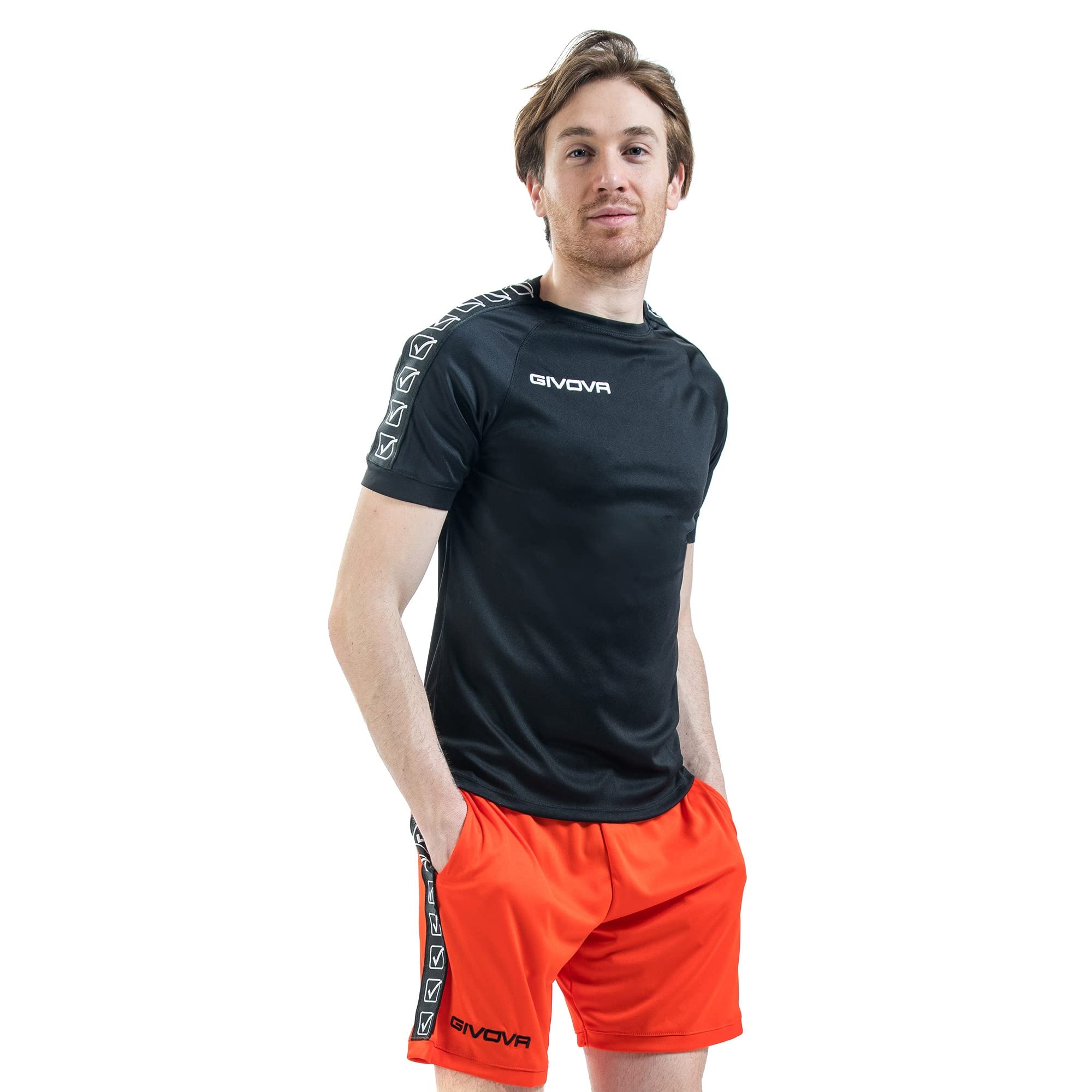 Givova Men's T-shirt Poly Band Shirt (pack of 1)