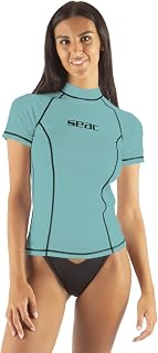 Seac T-Sun Short Lady, Rash Guard zum Schwimmen, Surfen, Tauchen, UV-Schutz