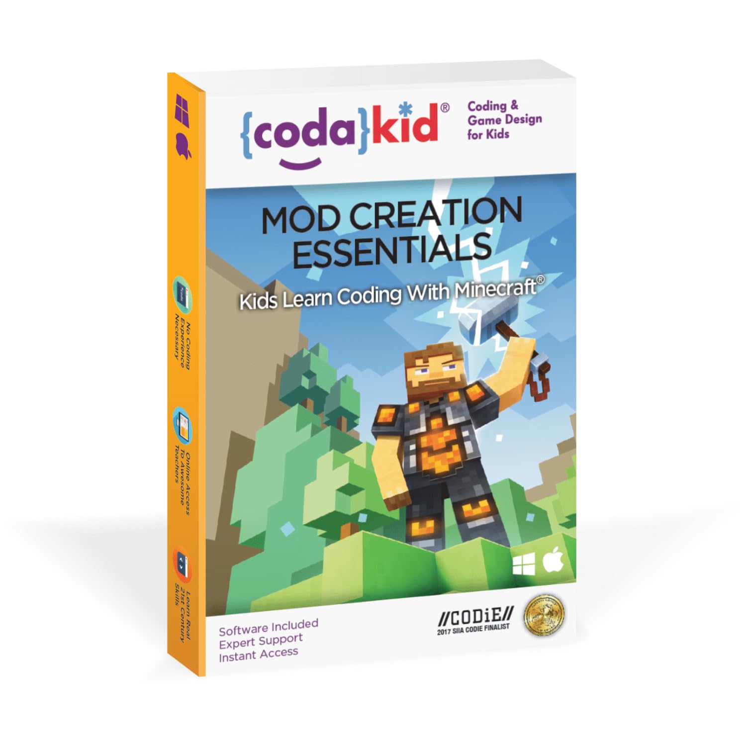 CodaKid Coding for Kids with Minecraft - Ages 9+ Learn Real Computer Programming