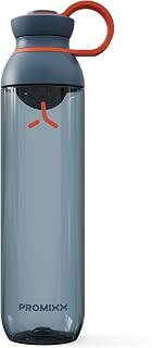 PROMIXX FORM Sports Water Bottle - Premium BPA Free Water Bottle for Fitness Sports & Outdoors - Sustainable Drinks Bottle with Measurement Markers and Leakproof Lid - 760ml / 26oz (Midnight Blue)