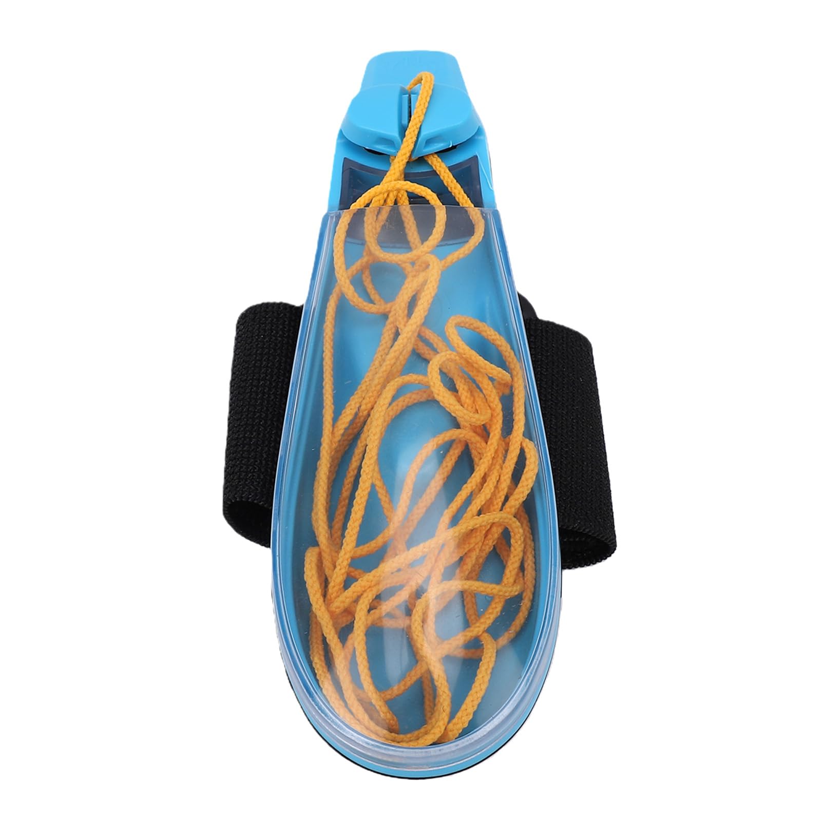 Zopsc Glow in the Dark Rope Launcher, Auto Rewind String Toy | Light Up String L
