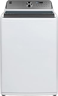 Kenmore 4.5 cu. ft. Top Load Washer with Triple Action Impeller - White | Triple Action Impeller for Tough Dirt & Stains - Reduce Laundry Time with Express Wash and AccelaWash - Touch Controls