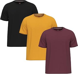 3/7-Pack T Shirts for Men UK 100% Cotton Tshirts | Premium Plain Crew Neck Mens T Shirts Multipack