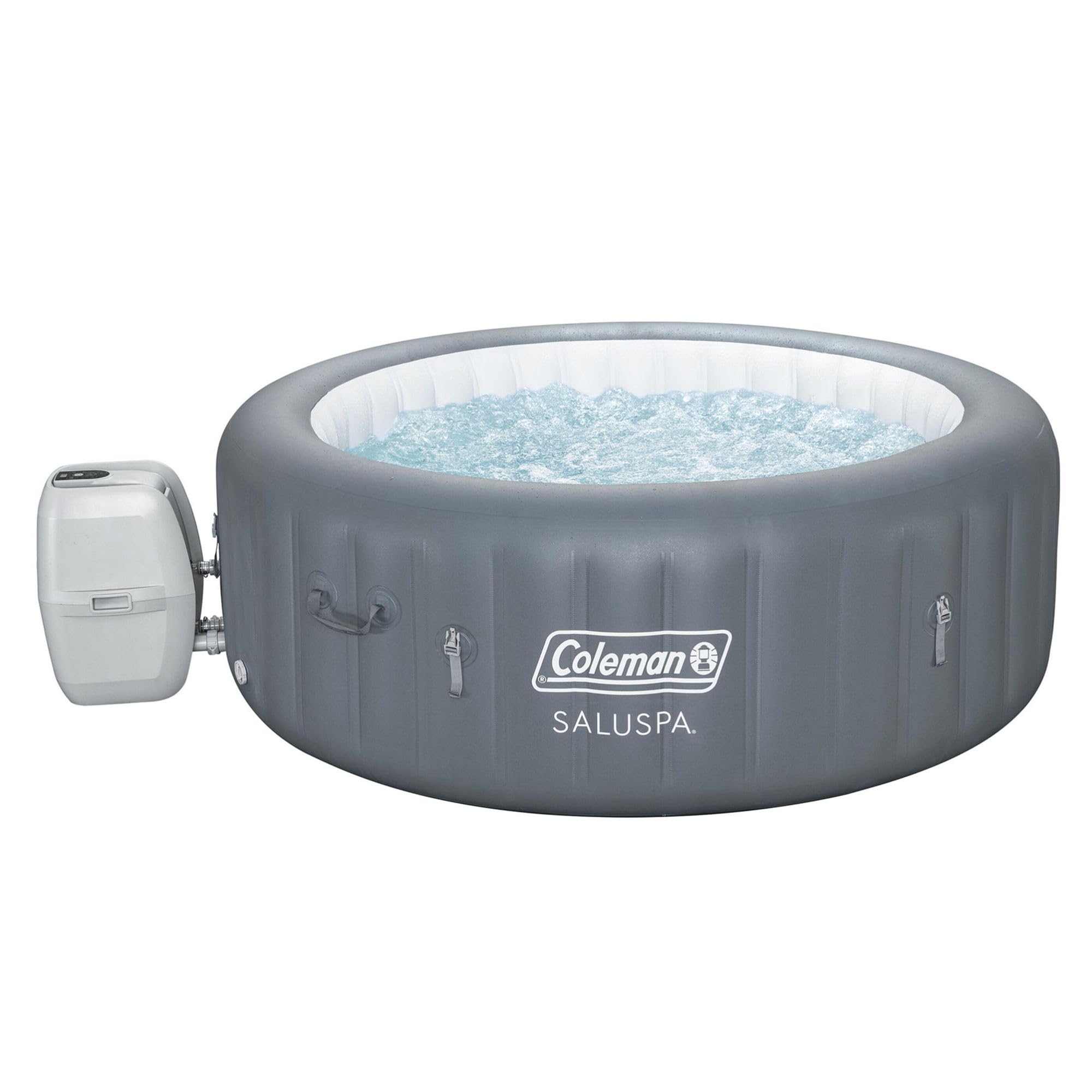 Coleman SaluSpa Energy-Efficient AirJet  4-6 Person Inflatable Hot Tub | Smart P