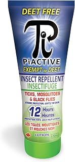 PiACTIVE - DEET FREE - Insect Repellent Lotion - 120 ML 20% ICARIDIN