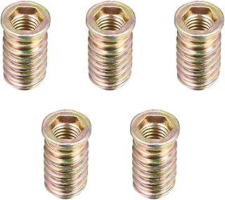 M10 x 30mm Hex Nuts for Wood Furniture Set of 5
