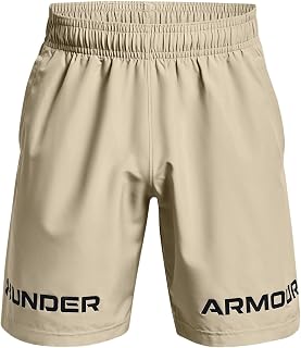 Under Armour Woven Graphic Wordmark Men's Shorts, Ultralight and Breathable, Comfortable Sports Pants with Loose Fit, Men