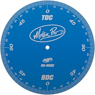 Motion Pro 08-0092 Anodized Blue Degree Wheel
