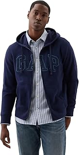 Gap Heritage Logo Full Zip Hoodie Men's Hoodie (Pack of 1)