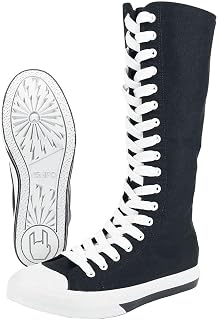 RED by EMP Woman Black High Top Sneakers