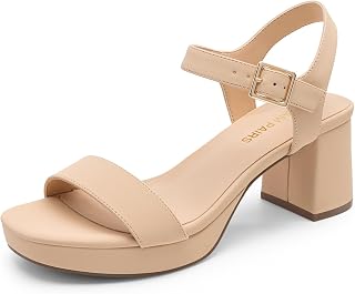 DREAM PAIRS Women's Platform Heels Party Sandals