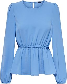 ONLY Onlmette DAR L/S – Top Noos Wvn Women's Long-Sleeved Shirt