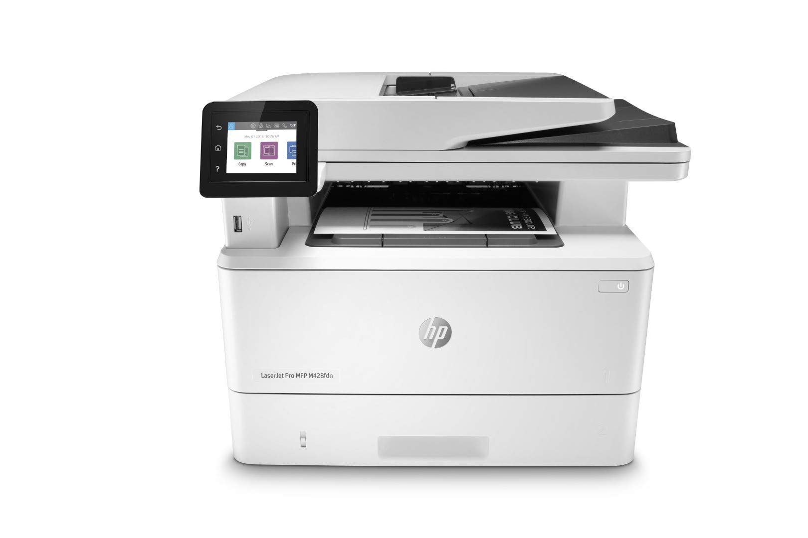 HP Laserjet Pro Multifunction M428fdn Laser Printer (W1A29A) (Renewed)