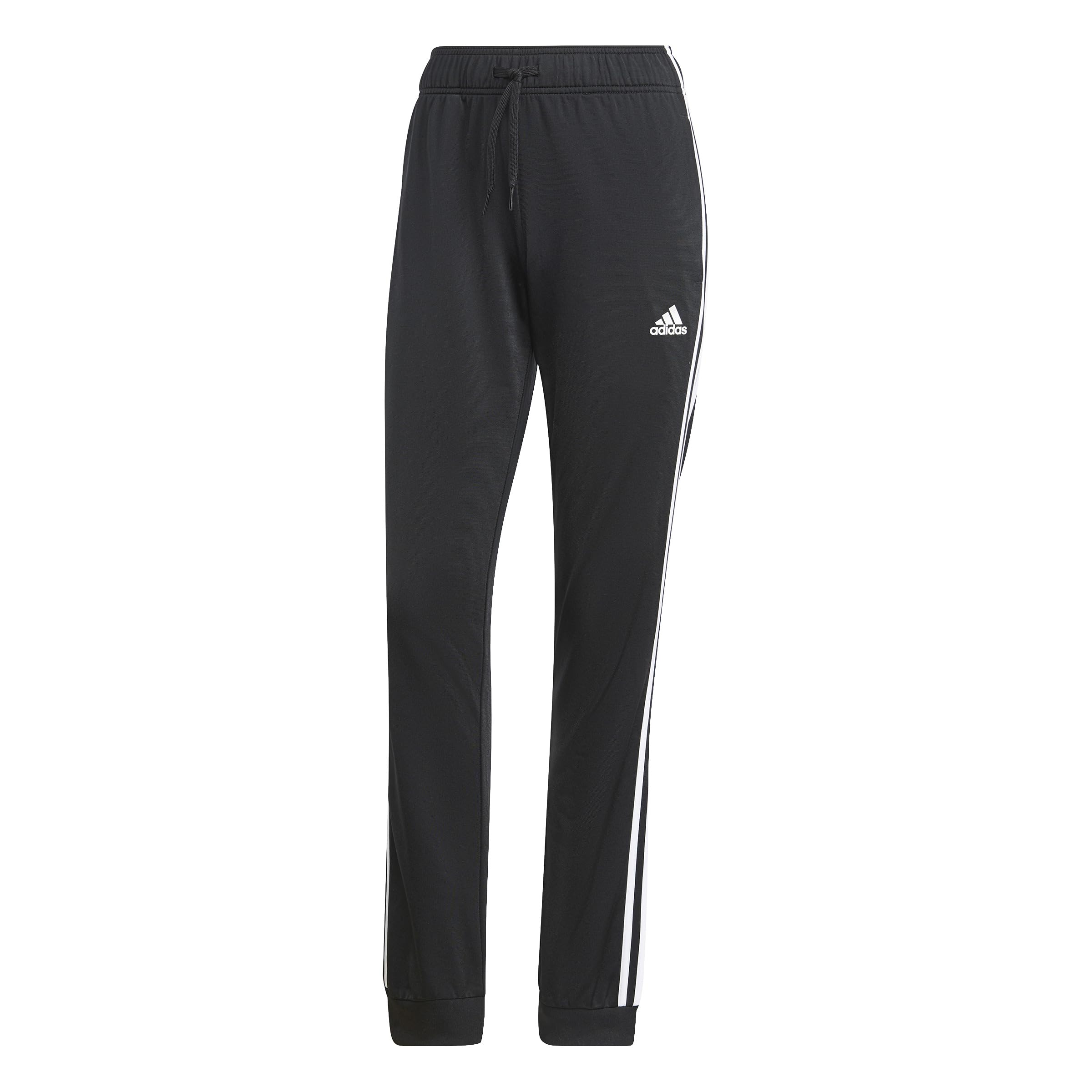 Adidas Unisex Primegreen Essentials Warm-Up Slim Tapered 3-Stripes Track Pants -