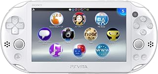 Sony Playstation Vita Wi-Fi 2000 Series Slim (Crystal White)(Renewed)