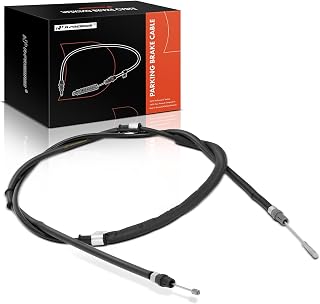 A-Premium Rear Passenger Side Parking Brake Cable Assembly | Compatible with Dodge, Chrysler & Ram Models - Grand Caravan 2008-2020, Town & Country 2008-2016, C/V 2012-2015