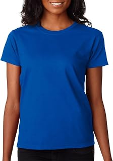 Gildan Men's Ultra Cotton Crew Neck Short Sleeved T Shirt Top Classic Item Men's