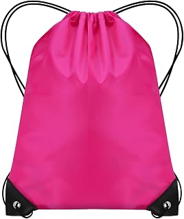 JFmall Drawstring Bags, Swim Bag PE bags for kids Waterproof Swimming Sports Back Pack Drawstring Gym Bag Suitable for School Beach Travel