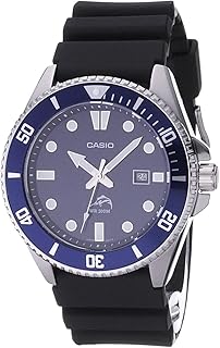 Casio MDV106 Series | Unisex Analog Watch | 200M WR | Stainless Steel Case | Resin Band | 2 Hand Analog (HR, Min, SEC) | Date Display | Screw Down Crown/Screw Down Caseback | 3 Year Battery