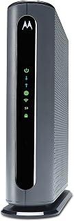Motorola MG7700 Modem with Built in WiFi | Approved for Comcast Xfinity, Cox, Spectrum | for Plans Up to 800 Mbps | DOCSIS 3.0 + Gig WiFi Router (Renewed)