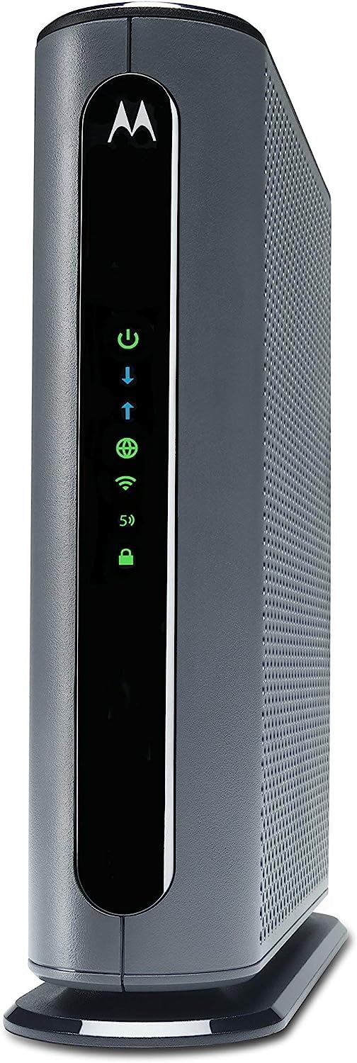 Motorola MG7700 Modem with Built in WiFi | Approved for Comcast Xfinity, Cox, Sp