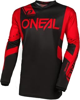 O'NEAL | Cycling and Motocross Gloves | MX MTB FR Downhill | Comfort Fit, Breathable Material | ELEMENT Youth RACEWEAR V.24 Glove | Adults | Black Orange | Size XL