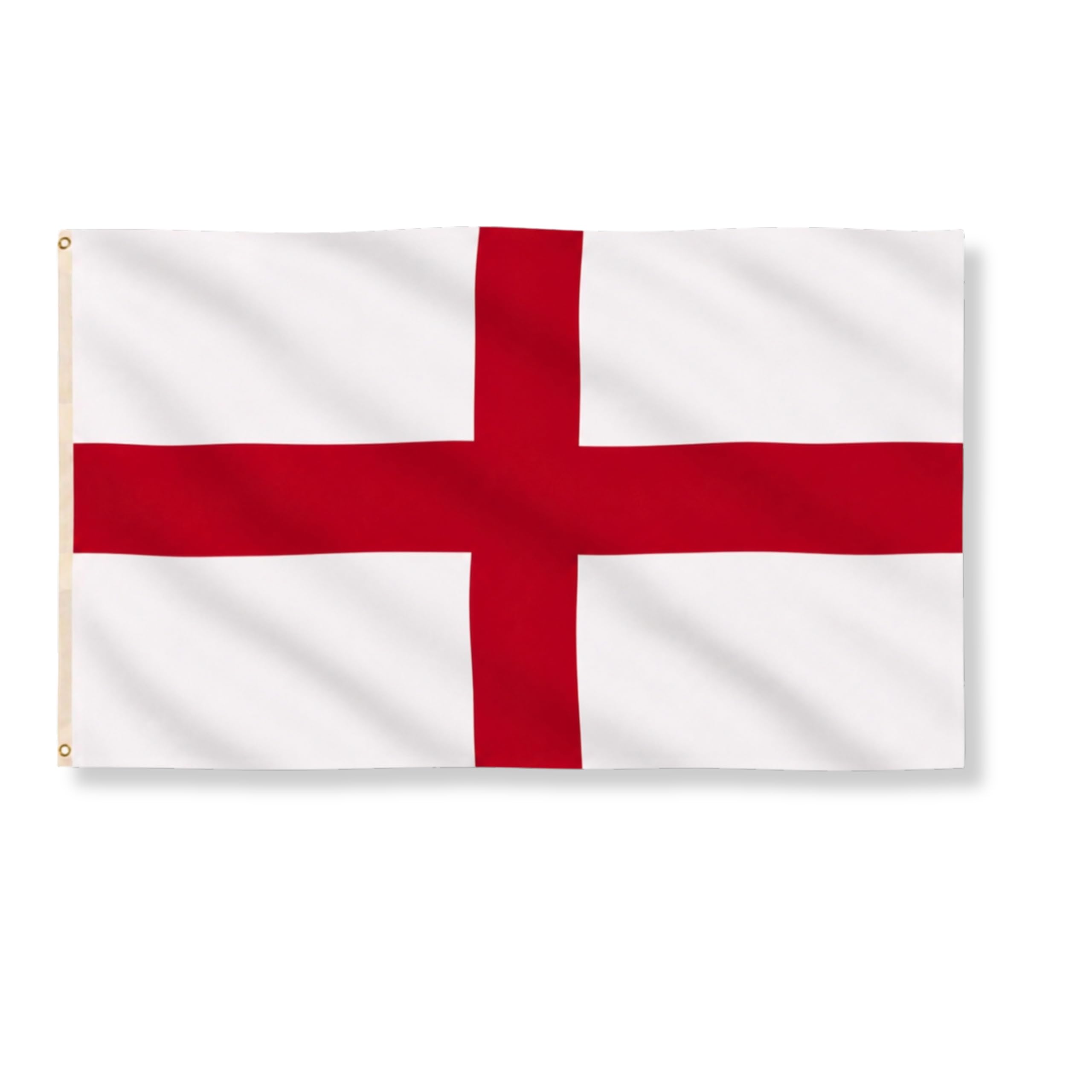 England St George’s Cross Flag 3ft x 2ft with Brass Eyelets – Large Polyester En