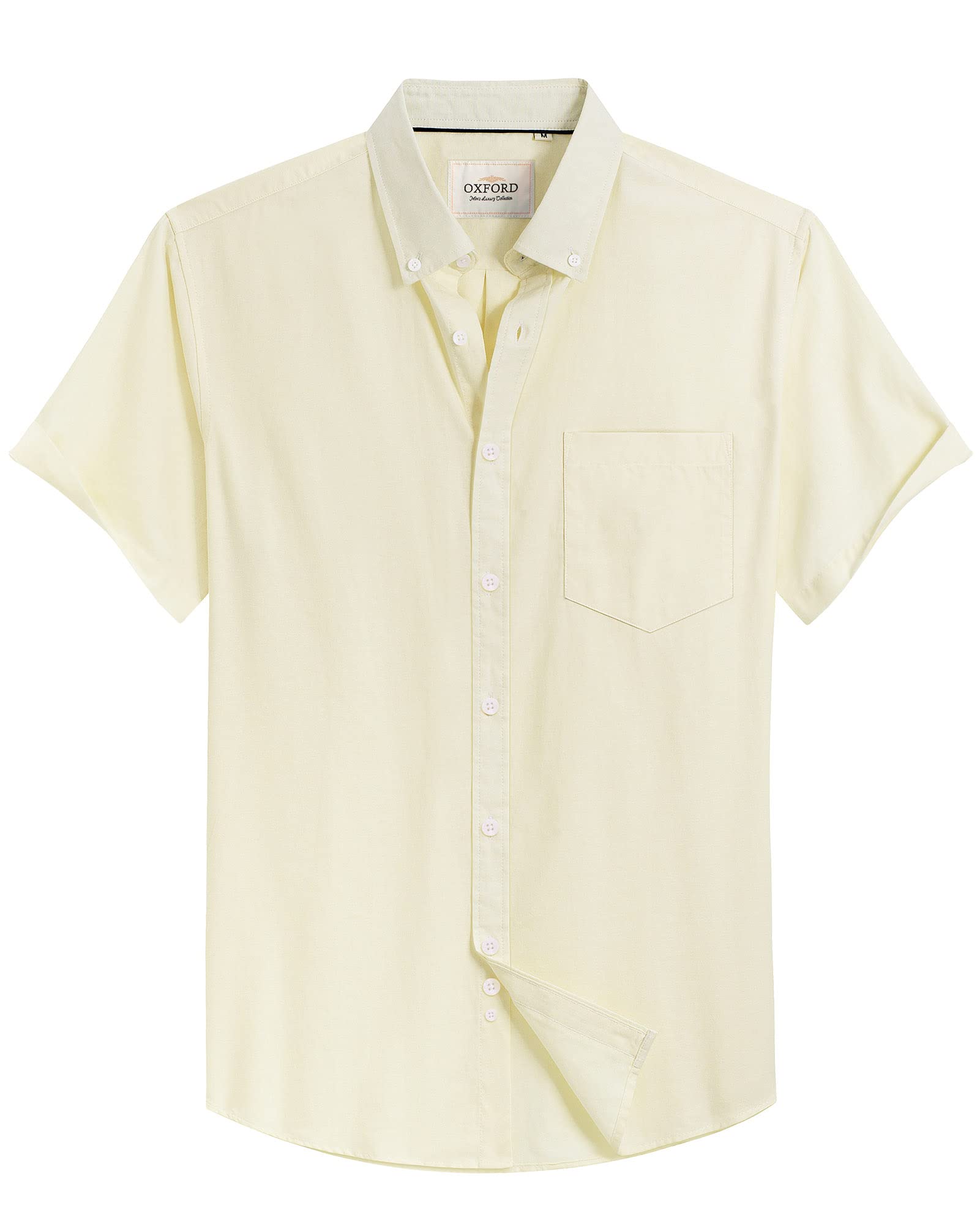 Alimens & Gentle Men's Classic Button Down Shirt (Pack of 1)