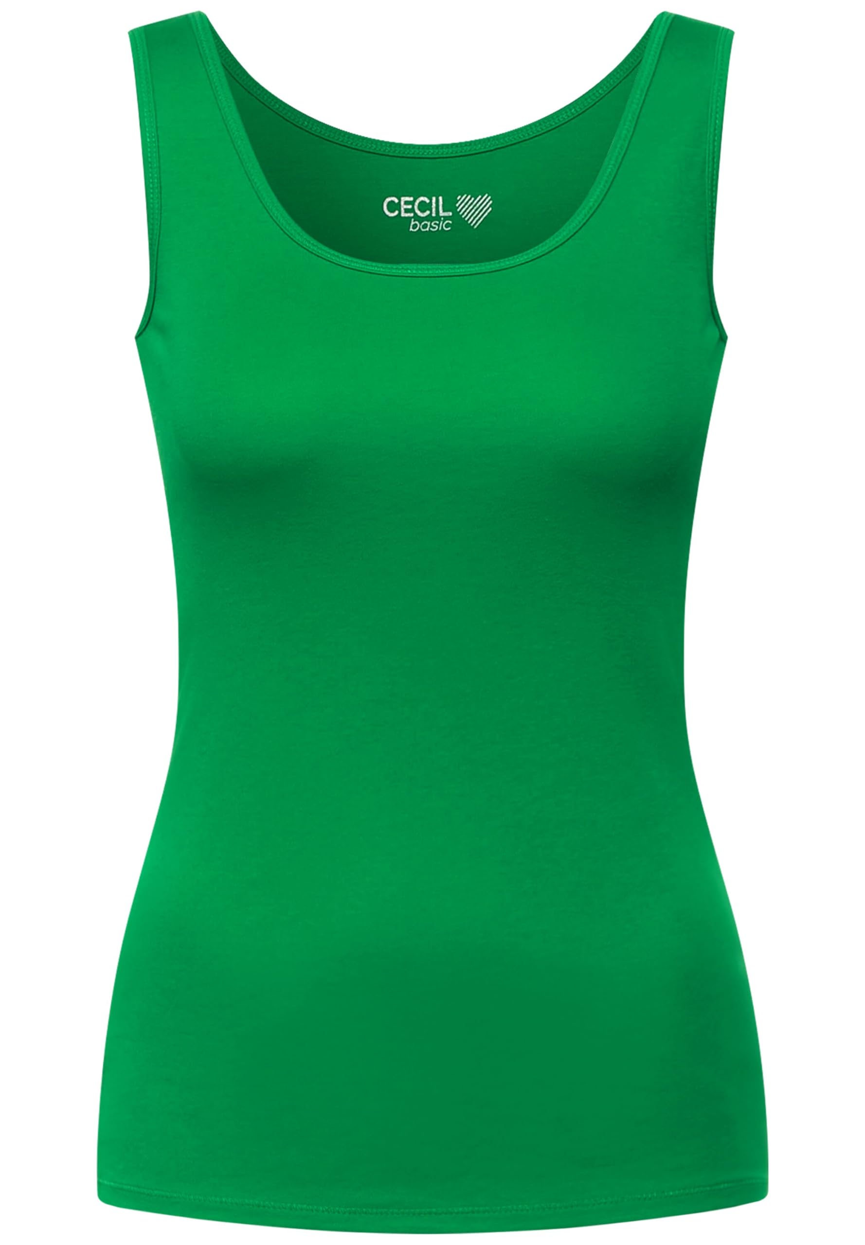 Cecil Women's Basic Top Made of Pure Cotton