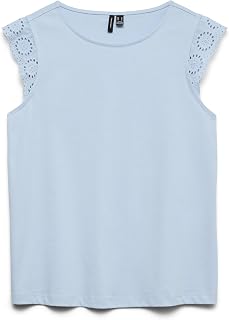 Vero Moda Vmemily SL Gathering Top Jrs Noos Vmemily SL Gathering Top Jrs Noos Women (Pack of 1)