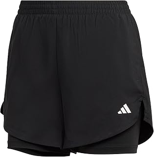 adidas Aeroready Women's Minimal Two-in-One Shorts Made for Training