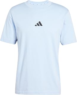 Adidas Men's Essential Three Stripes Single Jersey Tee