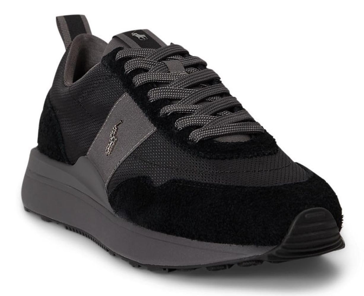 POLO RALPH LAUREN Men's Train 89 Suede-Paneled Sneakers