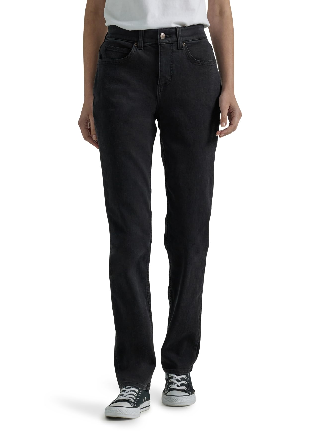 Lee Womens Ultra Lux Comfort with Flex Motion Straight Leg JeanJeans