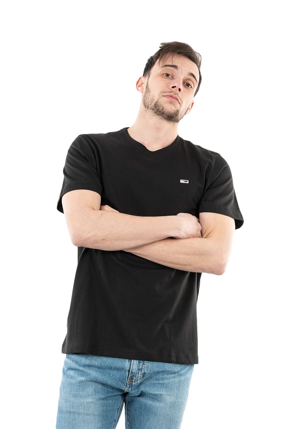 Tommy Jeans Men’s Short Sleeve Round Neck TJM Classic T-Shirt