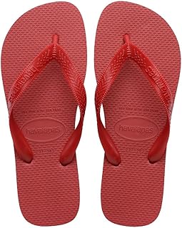 Havaianas Unisex Top Flip Flops, Red, 6/7 UK