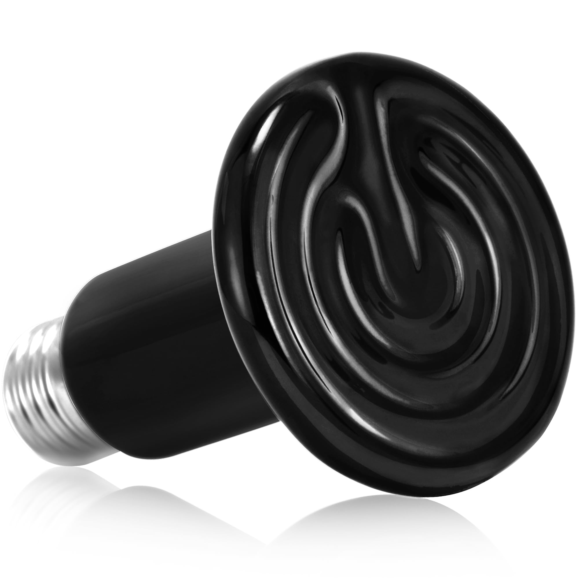 NEPTONION Ceramic Heat Emitter - 100W Reptile Heat Lamp, No Light Emitted Bulb, 