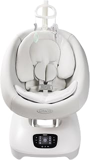 Graco - Eluma™ Sway Soothing Baby Swing, from Birth to Approx. 6 Months (Max 9 kg), with Cry Detection Technology, 3 Reclining Positions, Rori