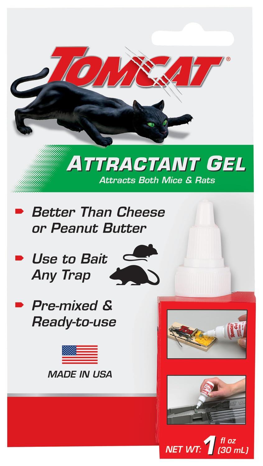 Tomcat Attractant Gel, Bait for Mouse Traps and Rat Traps, 1 oz. | Attracts Mice