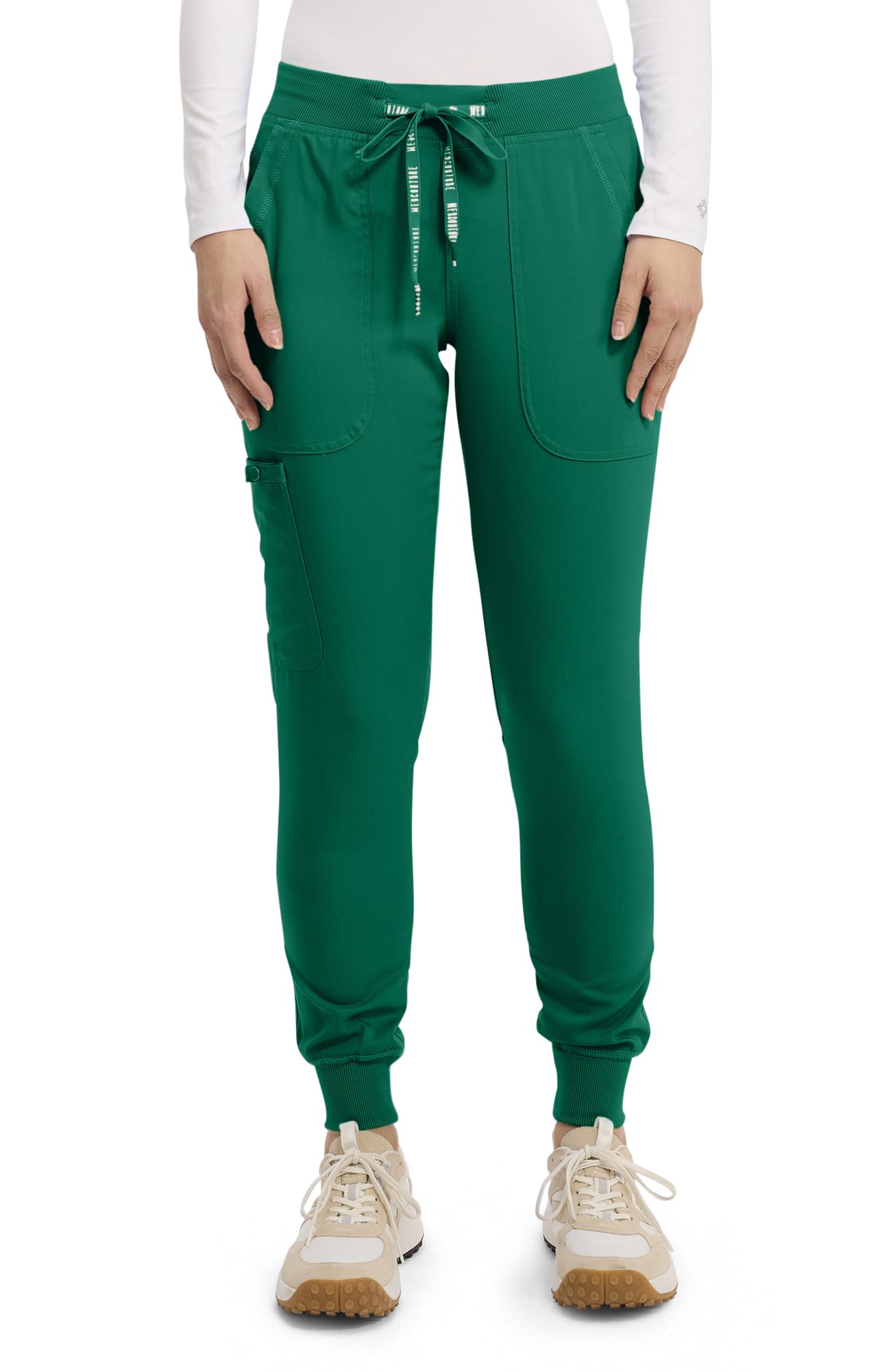 Med Couture Touch Jogger Scrub Pants For Women Nurse Pants with 5 pockets | Touc