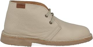 Desert Safari Boots in Leather for Men and Women. Made in Spain. Chukka Shoe in Split Leather Sport. Closure with Laces. Rubber Sole