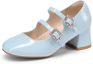 DREAM PAIRS Women's Platform Chunky Low Heel Sandals