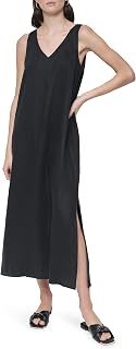 DKNY Lightweight Linen Maxi Dress Women's Dress