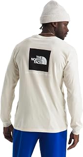 The North Face Men’s Core Box Long Sleeve NSE Tee | T-Shirt with Ribbed Collar & Cuffs for Durability