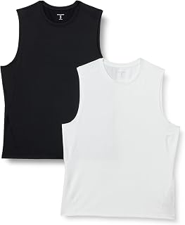 Amazon Essentials Herren Leichtes, Schnelltrocknendes und Feuchtigkeitsableitendes Sport-Muskelshirt aus Tech Stretch, Ärmellos