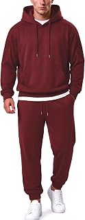 COOFANDY Men's Tracksuit 2 Piece Hoodie Sweatsuit Sets Casual Jogging Athletic Suits