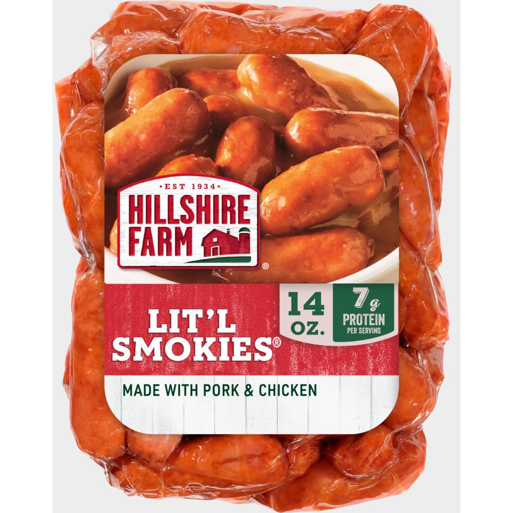 Hillshire Farm Lit'l Smokies Smoked Sausage, 14 oz | Fully cooked; ready in minu